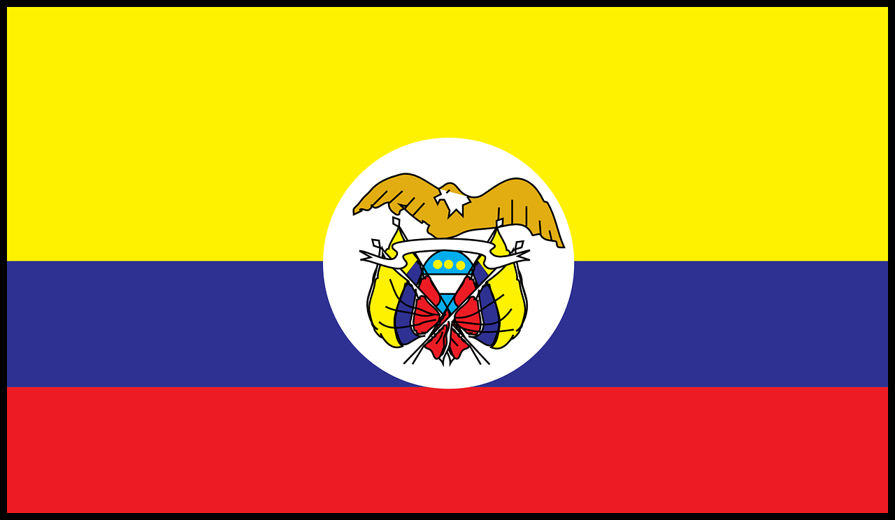 Drapeau de la Colombie